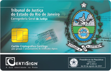 Cartão CertiSign